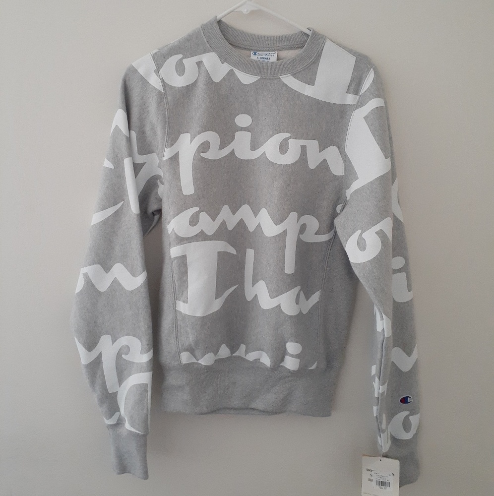 Champion Men's Life Reverse Weave All-Over Logo